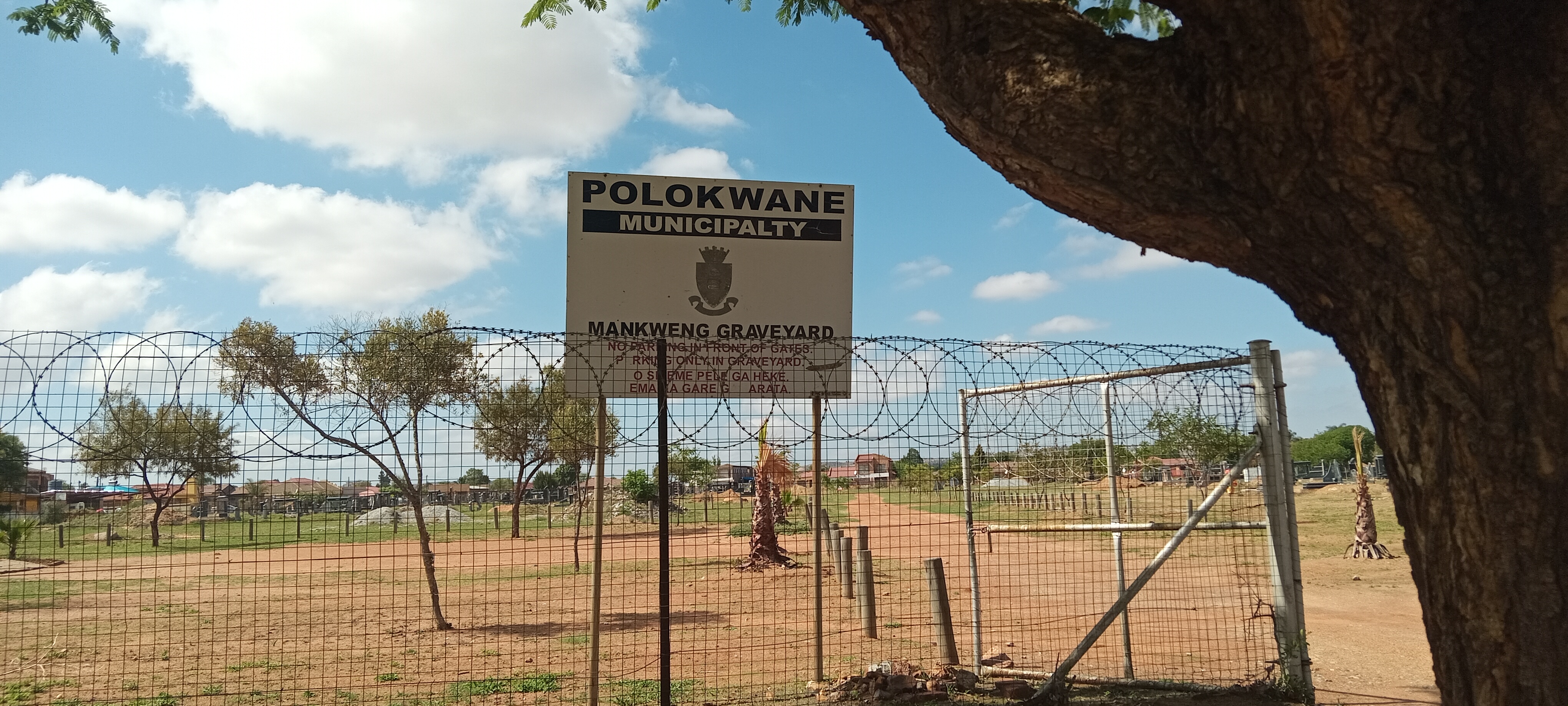 PICTURE 12_The cemetery where deaf and blind pupils fetch water_Pic By Ntokozo Abraham