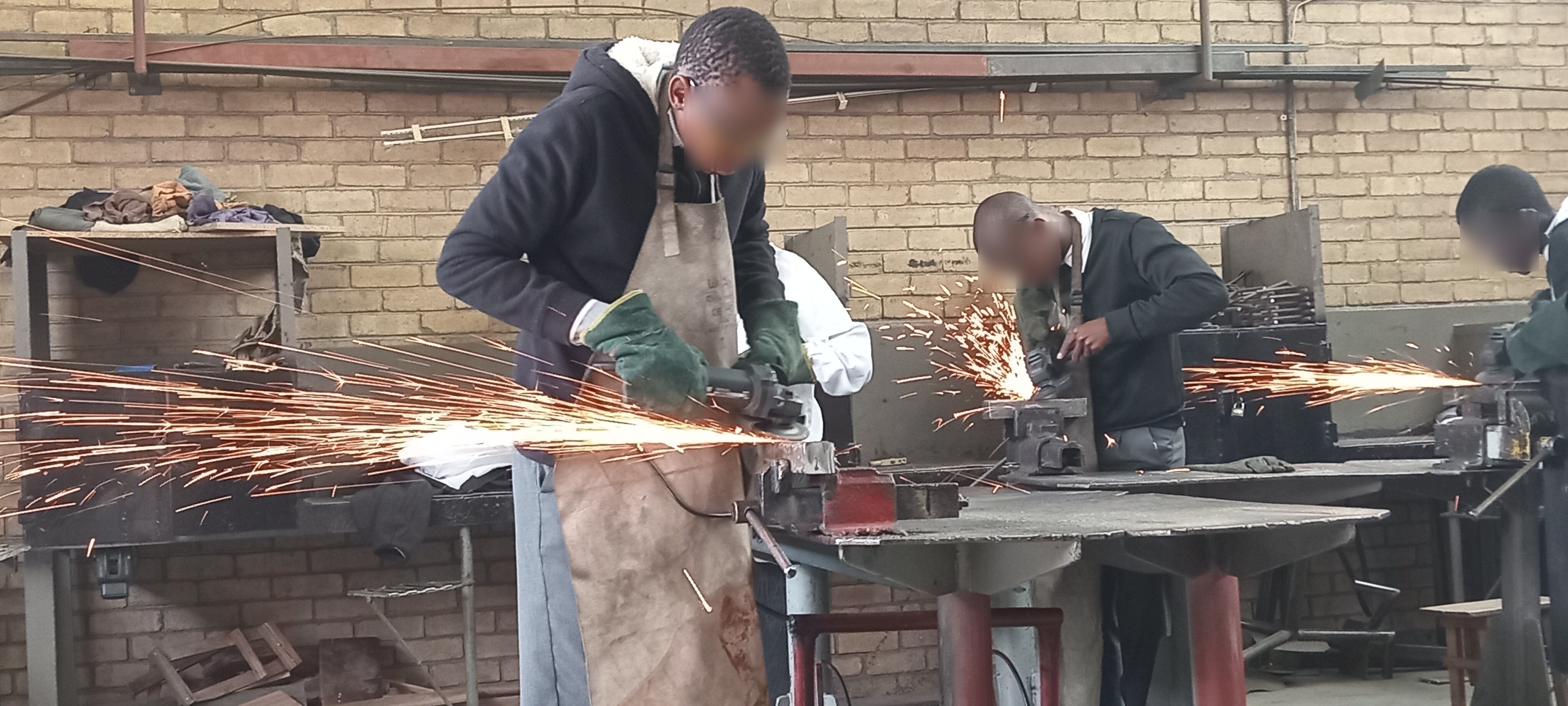 Ntokozo Abraham Without electricity pupils with disabilities are deprived the right to skills training. (1) (1) (1)