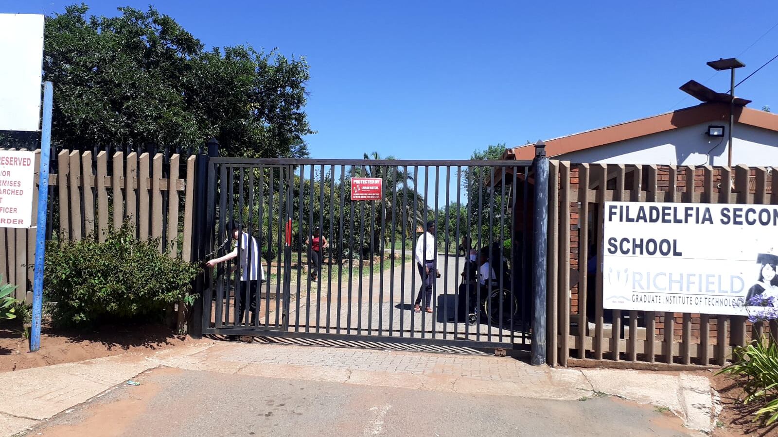 Filadelfia Secondary LSEN School Source Sunday Times